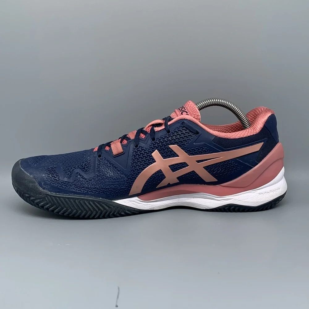 ASICS Gel-Resolution 8 Clay Tennis Shoes 1042A070 Women's Sz 11 EU‎ 43.5